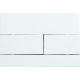 Кнопка смыва Veconi Flush FLV7-W, белый глянцевый фото 