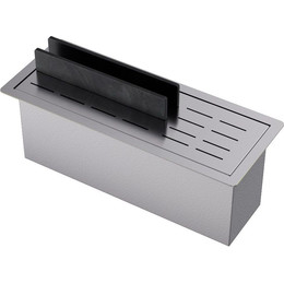 Встраиваемая сушилка для посуды Omoikiri DRY-04 IN 4999127, нержавеющая сталь фото 