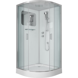 Душевая кабина Niagara 90x90 см 60010114, хром/прозрачное фото 