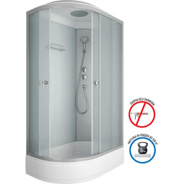 Душевая кабина Niagara 120x80 см E120/80/26R/MT, хром/матовое фото 