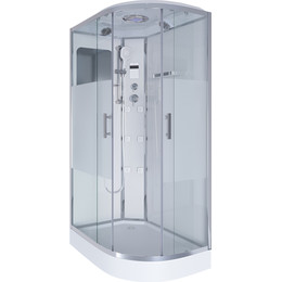 Гидробокс Niagara 120x80 см 3030164L, хром/матовое фото 