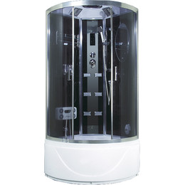 Гидробокс Niagara 115x115 см 9110134, хром/тонированное фото 