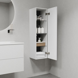 Пенал подвесной Iddis Bild 30 см BIL30W0i97, белый фото 