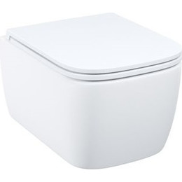 Унитаз подвесной безободковый Iddis Bridge BRIRNSEi25 с тонкой крышкой микролифт фото 