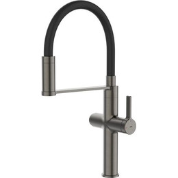 Смеситель для кухни Iddis Ikon IKNGMFFi05, графит матовый, Цвет производителя: графит матовый фото 