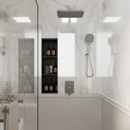 Душевая система для душа Veconi AV-410-C-C4, Цвет производителя: хром фото 