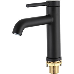 Смеситель для раковины Gappo G06-6 G1006-6, чёрный, Цвет производителя: чёрный фото 