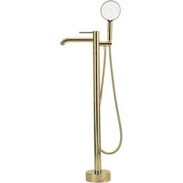 Смеситель для ванны Gappo G06-3 G3006-3, золото сатин, Цвет производителя: золото сатин фото 