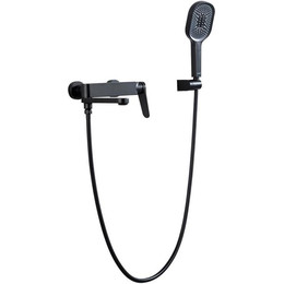 Смеситель для ванны с выдвижным изливом Gappo G10-6 G3210-6, чёрный, Цвет производителя: чёрный фото 