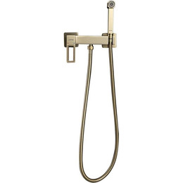 Набор для гигиенического душа Gappo G17-3 G2017-3, золото сатин, Цвет производителя: золото сатин фото 