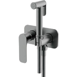 Набор для гигиенического душа Gappo G48-9 G7248-92, оружейная сталь фото 