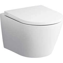 Унитаз подвесной безободковый Am.Pm Sense C741701SC с крышкой микролифт фото 