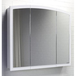 Зеркало-шкаф Comforty Палини 100 см, белый фото 