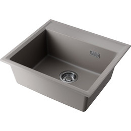 Кухонная мойка Omoikiri Daisen 57 GR 4997311, leningrad grey, Цвет производителя: Leningrad grey фото 