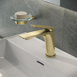 Смеситель для раковины Grossman Galaxy 510.K35.01.320, золото, Цвет производителя: золото фото 