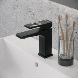 Смеситель для раковины Grossman Pragma 510.K35.03.210, чёрный, Цвет производителя: чёрный фото 