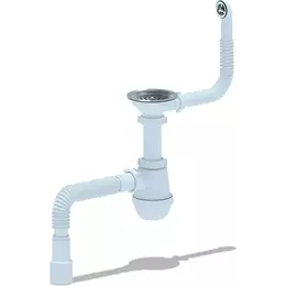 Сифон для мойки Ани Пласт A0142SA15 фото 