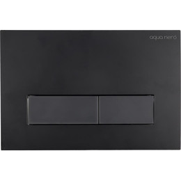 Кнопка смыва AN-1, чёрный матовый фото 