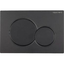 Кнопка смыва AN Slim-2, чёрный матовый фото 