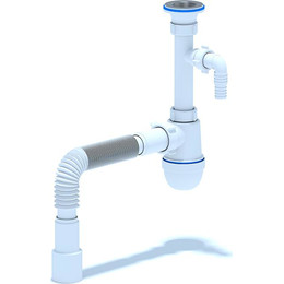 Сифон для умывальника Ани Пласт C1315 фото 