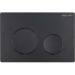 Кнопка смыва AN-2, чёрный матовый фото 