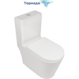 Унитаз-моноблок AN Main с крышкой микролифт (система смыва Торнадо) фото 