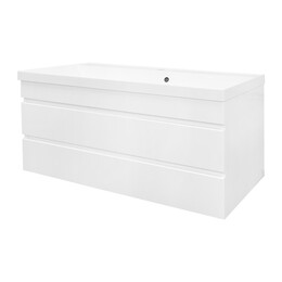 Тумба подвесная с раковиной Azario Эстима 100/2 100 см CS00094585 фото 