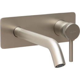 Смеситель для раковины настенный Allen Brau Priority 5.31003-BN (со скрытой частью) никель фото 