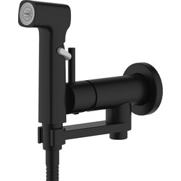 Набор для гигиенического Aquatek Ника AQ1819MB, чёрный матовый фото 