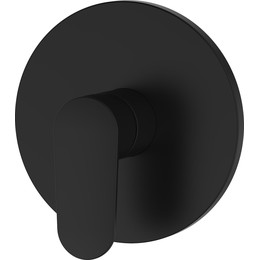 Смеситель для душа Aquatek Ника AQ1866MB (со скрытой частью) чёрный матовый фото 