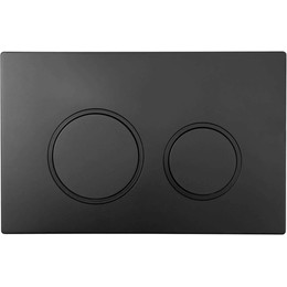 Кнопка смыва Aquanet AQ-PRO-02MB, чёрный матовый фото 