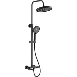 Душевая стойка Belz B25713-7, чёрный матовый фото 