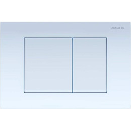 Кнопка смыва Aquatek PNS-0000001, белый глянцевый фото 