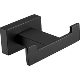 Двойной крючок Belz B90305-2, чёрный матовый фото 