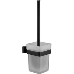 Ёршик для унитаза Belz B90310, чёрный матовый фото 