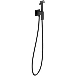 Набор для гигиенического душа Belz B55805-7 (со скрытой частью) чёрный матовый фото 