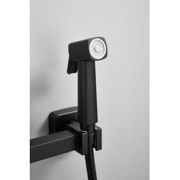 Набор для гигиенического душа Belz B55806-7, чёрный матовый фото 