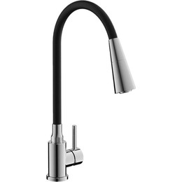 Смесители для кухни Belz B74809, хром/чёрный фото 