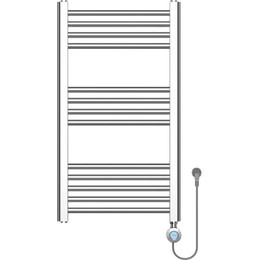 Полотенцесушитель электрический Gerhans П13 400х800 мм K630845, хром фото 