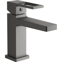 Смеситель для раковины Belz B10658-3, оружейная сталь фото 