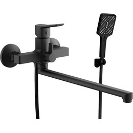 Смеситель для ванны Belz B22715-7, чёрный матовый фото 