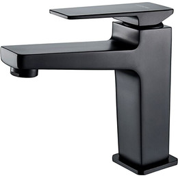 Смеситель для раковины Ledeme L1078B, чёрный фото 