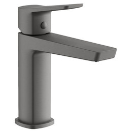 Смеситель для раковины Belz B10715-3, оружейная сталь фото 