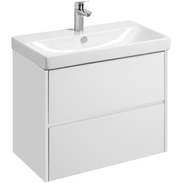 Тумба подвесная с раковиной Акватон Сканди 80 см 1A283001SD010 фото 