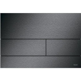 Кнопка смыва TECEsquare II 9240836, сатин/чёрный хром фото 