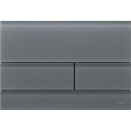 Кнопка смыва TECEsquare II 9240826, серое стекло фото 