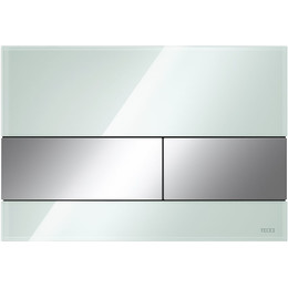 Кнопка смыва TECEsquare 9240805, зеленое стекло/хром глянцевый фото 