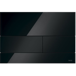 Кнопка смыва TECEsquare 9240809, чёрное стекло фото 