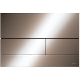 Кнопка смыва TECEsquare II 9240841, глянец/красный позолоченный фото 