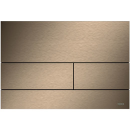 Кнопка смыва TECEsquare II 9240848, сатин/красный/позолоченный фото 